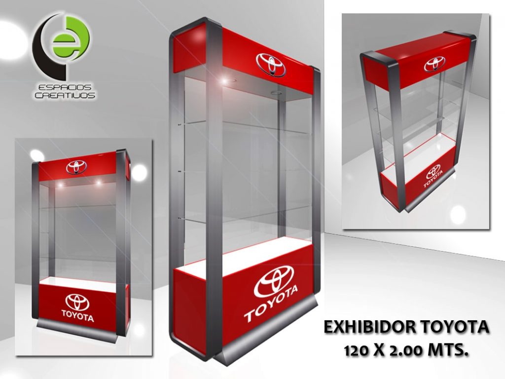 Exhibidores 4 Stands en venta y renta.