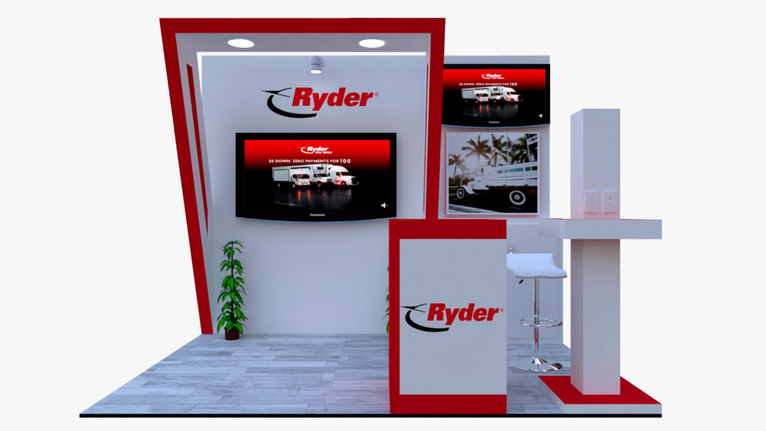 Stands custom 3×3 – Stands en venta y renta.